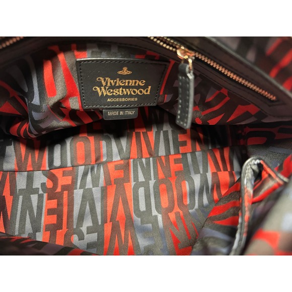 Vivienne Westwood Orb Boston Speedy Bag with Strap - Picture 4 of 9